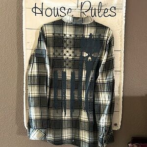 Howitzer patriotic flannel